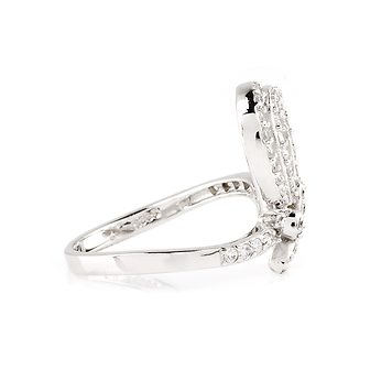 Кольцо серебряное