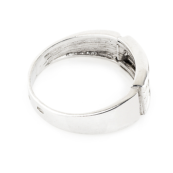 Серебряное кольцо с родажом