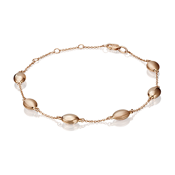 Браслет, красное золото