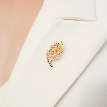 Брошь, красное золото Брошь, красное золото