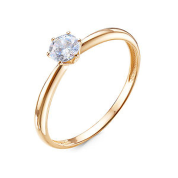 Кольцо золото фианит