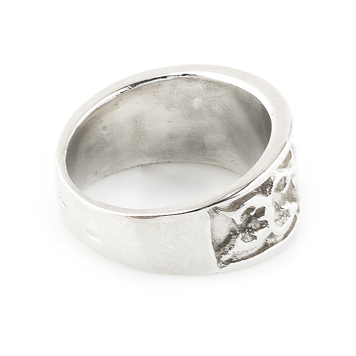 Серебряное кольцо "орнамент"