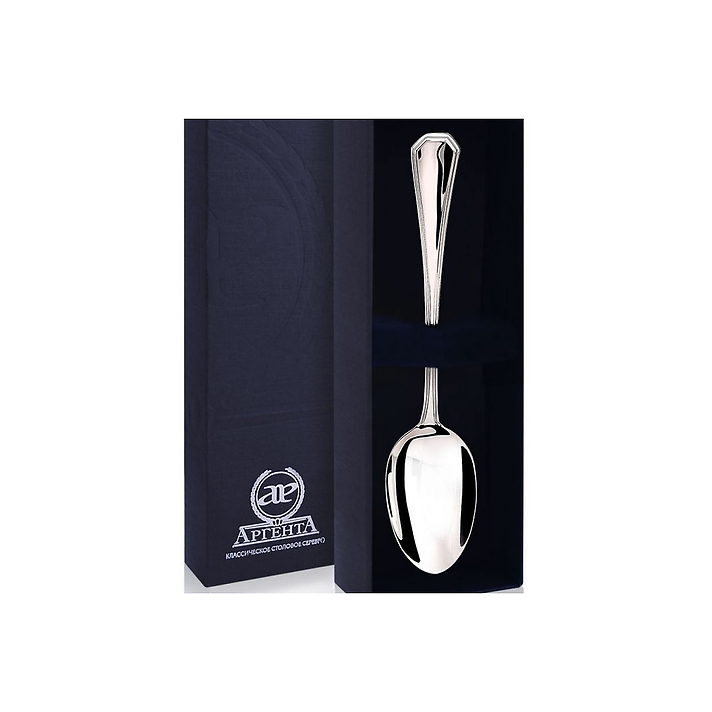 Серебряная чайная ложка "Элегант"