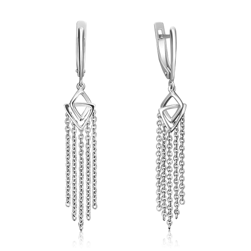 Серьги, серебро