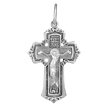 серебряный православный крест
